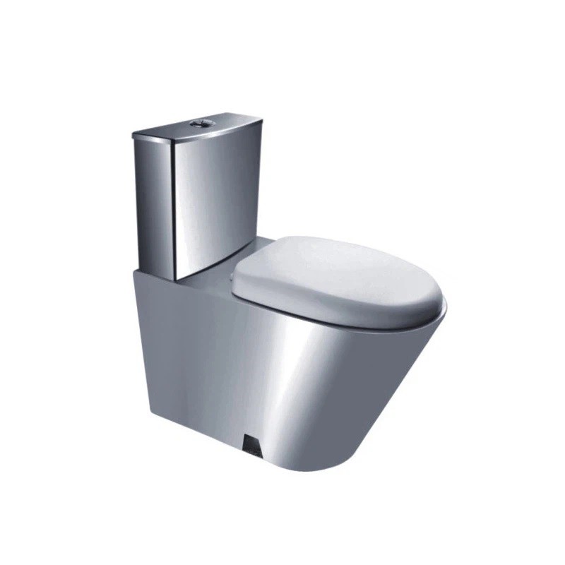 Ryðfríu stáli wc salernisskál